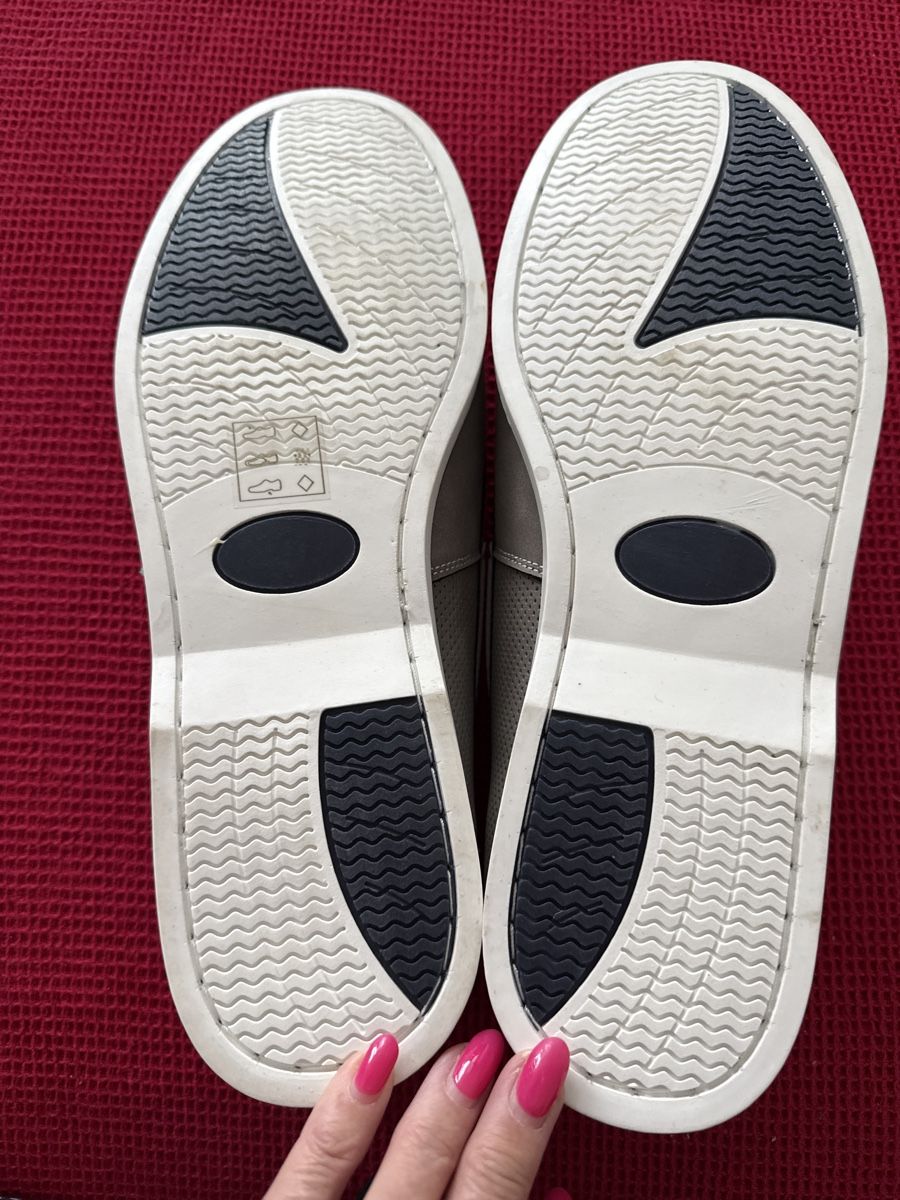 Herrenschuhe: NEU***HERREN SCHUHE LEDER GRAU Gr. 44***TOP GESCHENK*** – Neu und originalverpackt aus Zürich von Ceca52 2