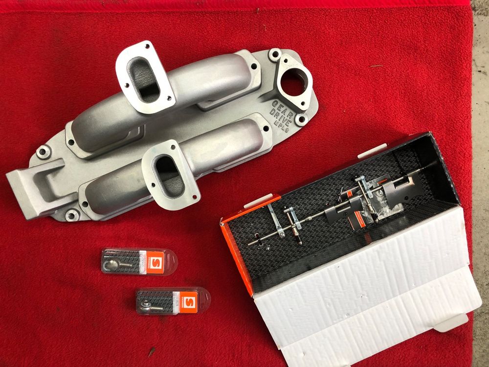 FORD Flathead V8 GearDrive 2x2 Intake Kaufen auf Ricardo