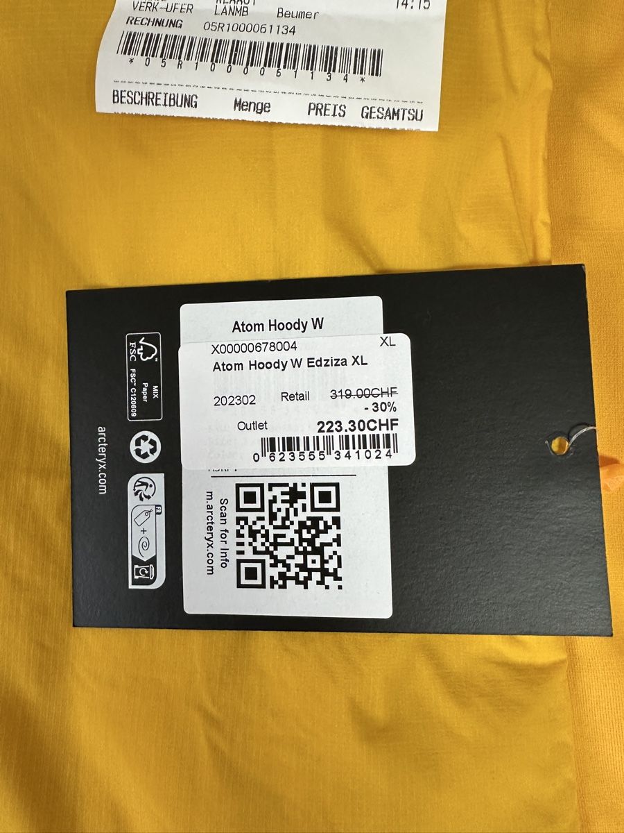 Arcteryx Jacken: Arctryx Jacke G L – Neu und originalverpackt aus Maienfeld von tobeyl2020 3