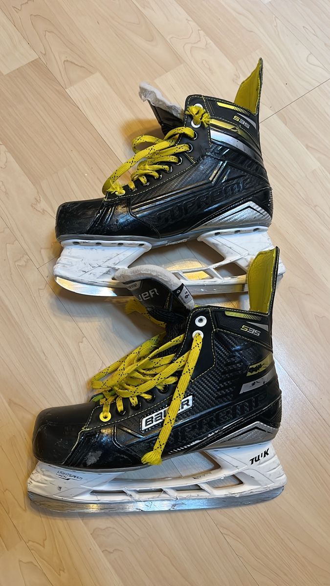 Bauer Pattini da ghiaccio: Bauer Eishockey Schlittschuhe Grösse 9.5 – Usato da Zürich venduto da andoria1988