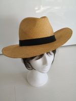 🤩FEDORA STROH-HUT MIT SCHWARZEM BAND