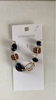 Schickes Armband Gold Schwarz Neu