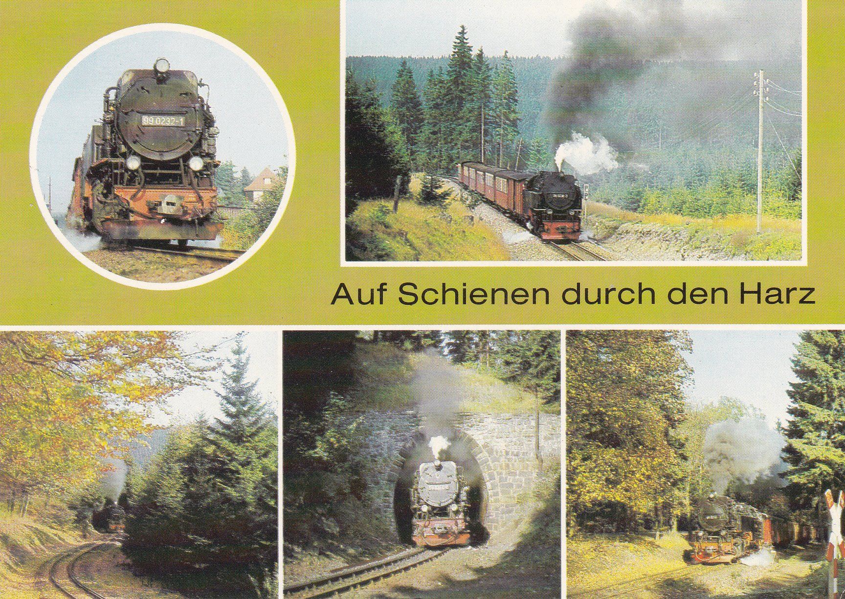 Cartoline postali: Deutschland DR Schmalspurbahn Harzquerbahn – Usato da Luzern venduto da Pinot88