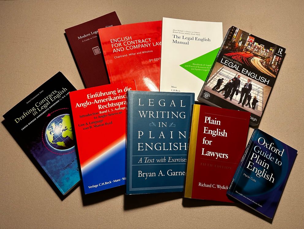 Englisch für Juristen Lehrbücher Plain English | Kaufen auf Ricardo