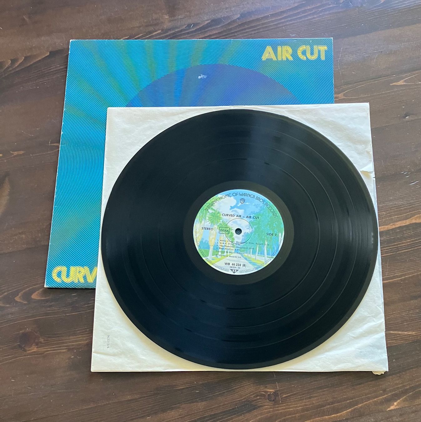 Schallplatten: CURVED AIR - AIR CUT – Gebraucht aus steffisburg von Dstauffer 3