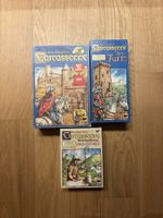 Carcassonne Grundspiel + 2 Erweiterungen, Top Zustand! (57)