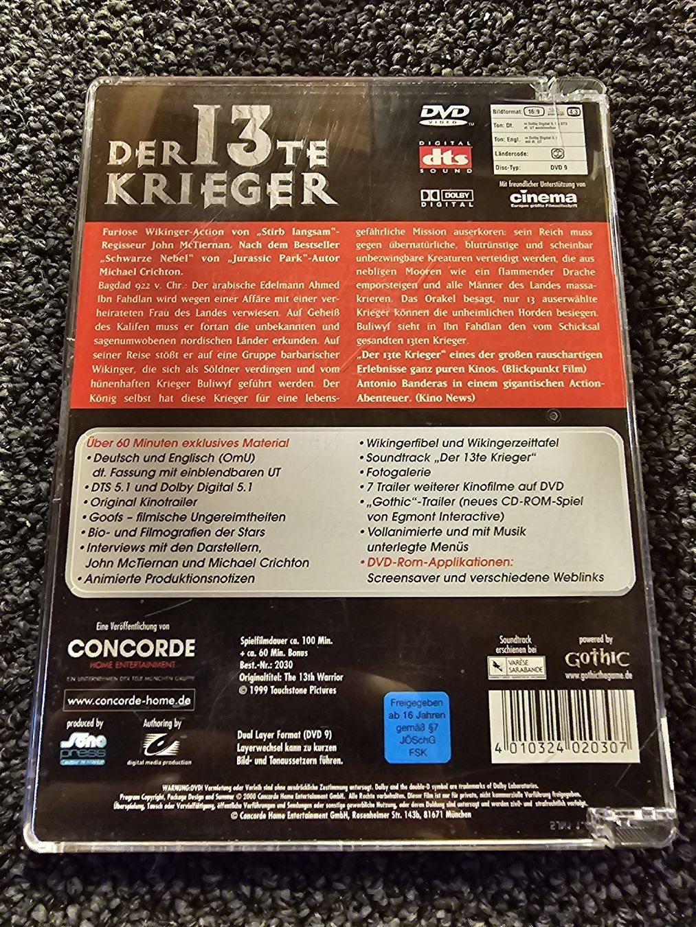 Tutti i DVDs: Der 13te Krieger DVD (20003) – Usato da Ruswil venduto da jan_bxl5 1