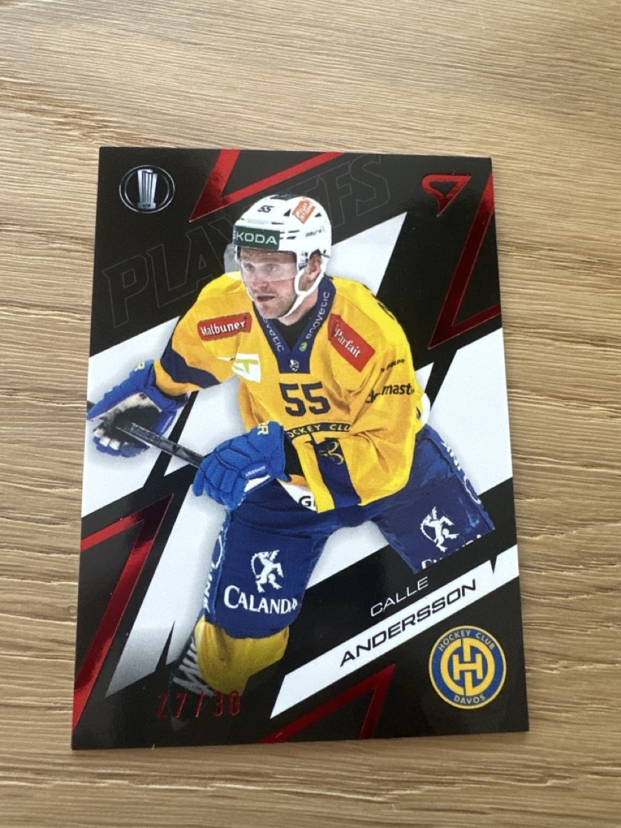 Sportzoo Sammelbilder & Trading cards: Sportzoo Playoffs Calle Andersson HCD – Neu (gemäss Beschreibung) aus Ueberstorf von Schmuedi1