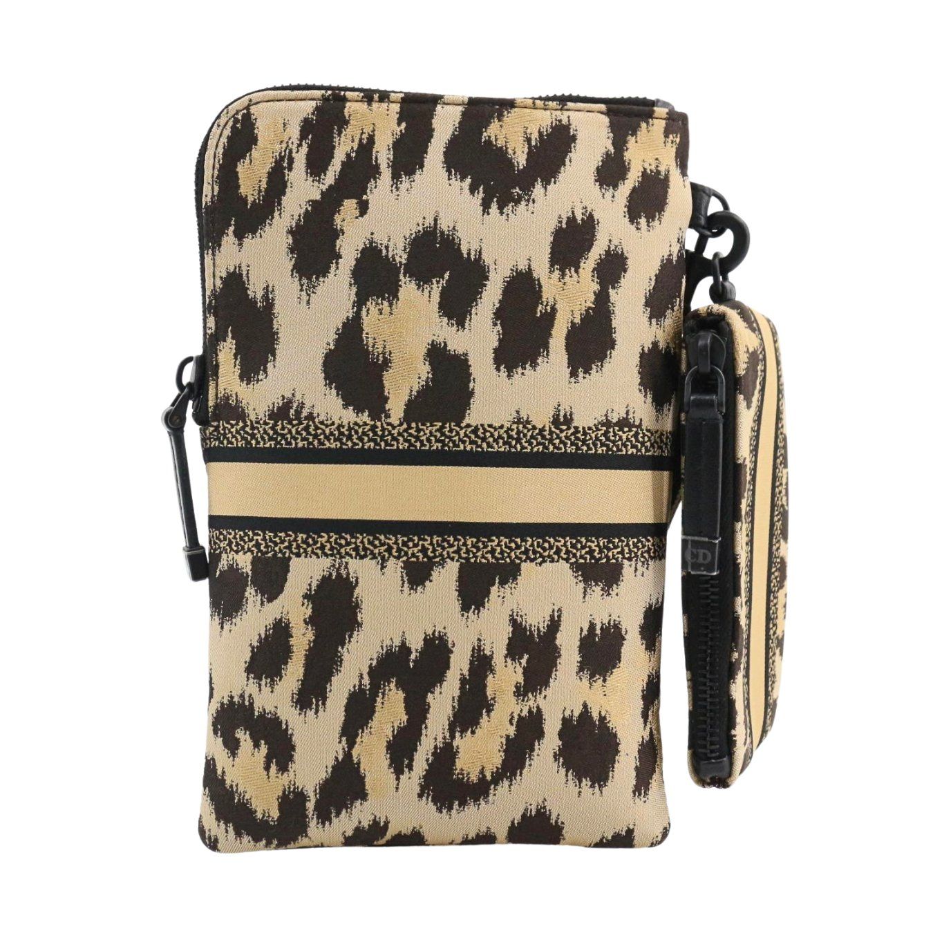 Dior Borse da donna: Christian Dior Mizza Leopard Canvas Multifunctional Pouch – Usato da Zürich venduto da Liloubags 2