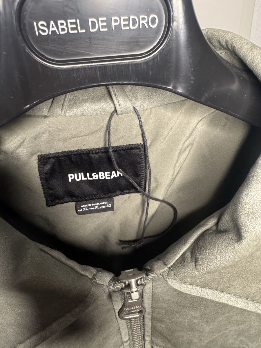 Pull&Bear Giacche: Pull&Bear Faux Leather Jacket Grey XL – Nuovo (secondo la descrizione) da Niederrohrdorf venduto da Joel.S01 2
