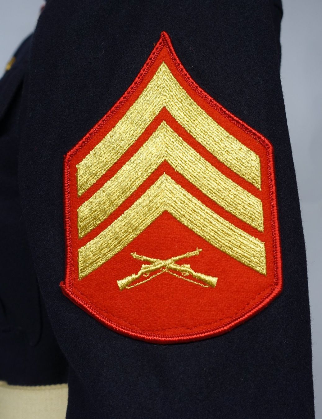 Uniformi: US Marine Corps Uniform Jacke Hose Gürtel Sergeant – Usato da Kappelen venduto da Marmoe 2