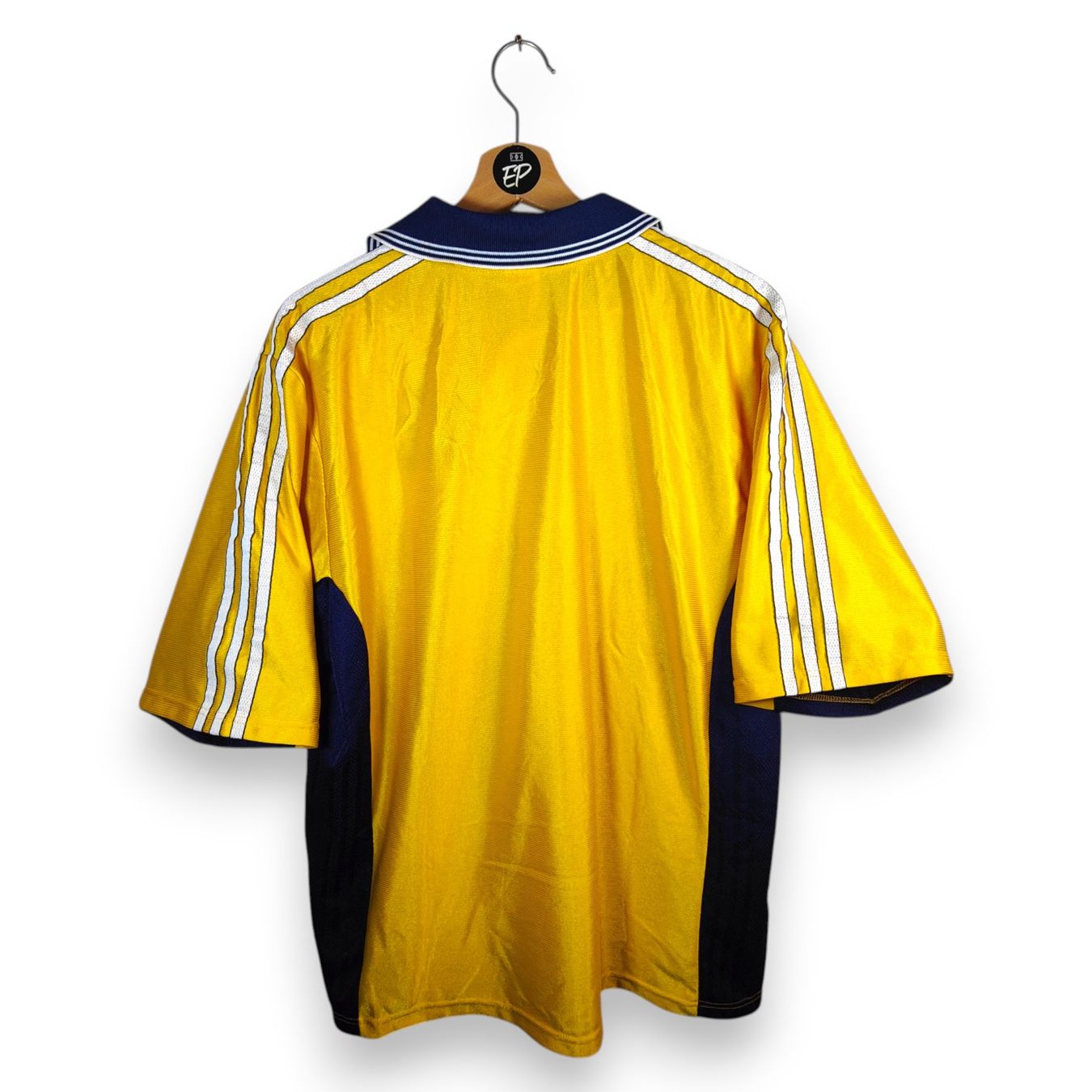 Adidas Canottiere & Pantaloni: Original 1998-99 Olympique Marseille Third Trikot – Usato da Martigny venduto da eternalpitch 1