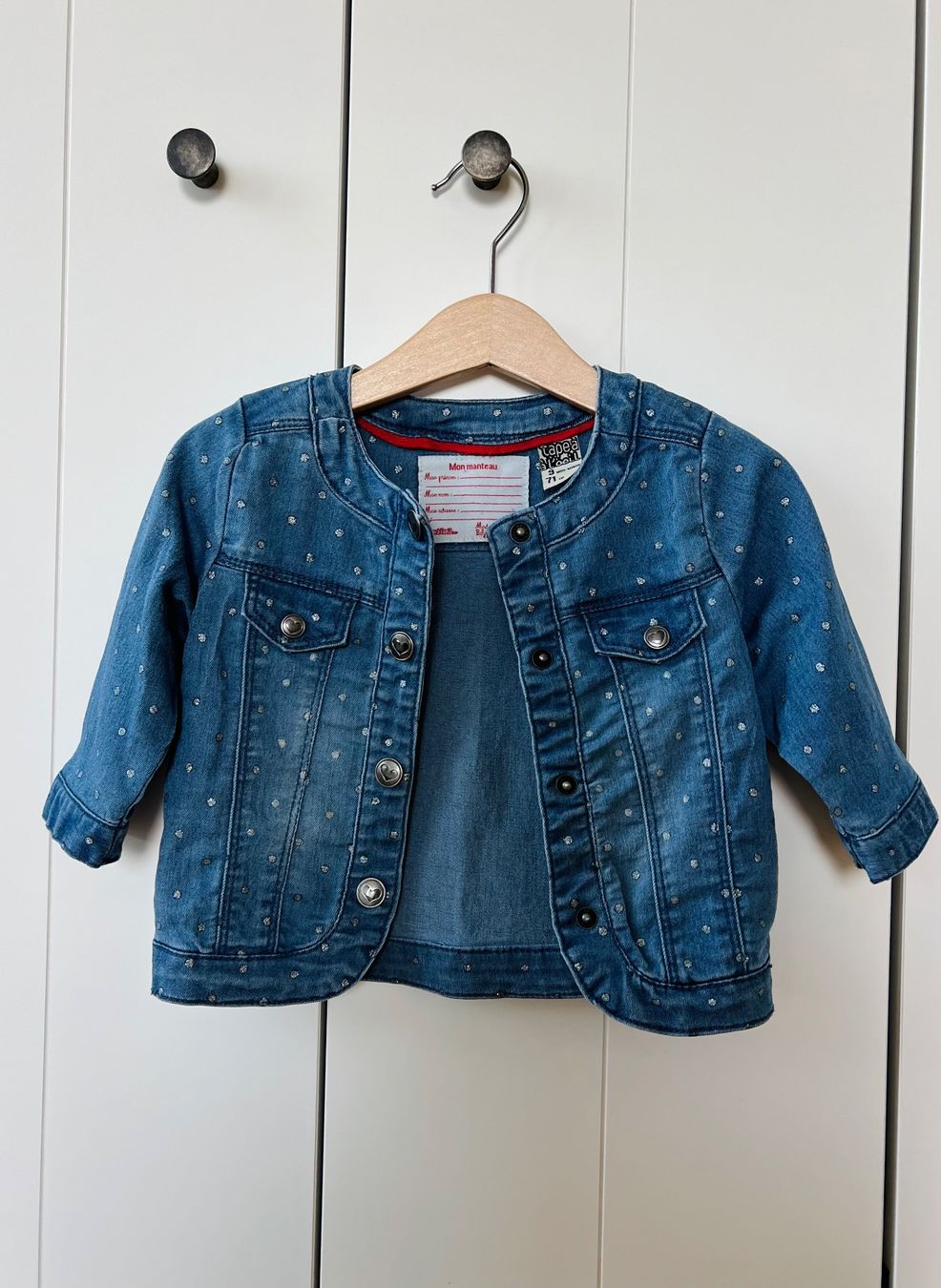 Giacche & Cappotti: Kinder Jeansjacke, 71, blau – Usato da Burgdorf venduto da rulan 2