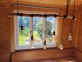 Esszimmer Lampe , Holz Pendellampe