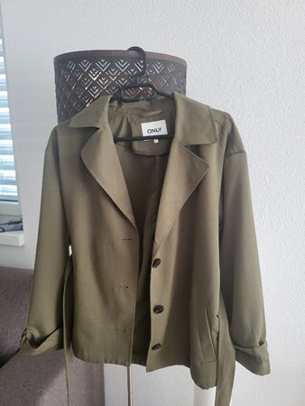 ONLY Übergangsjacke, Grösse S, Khaki