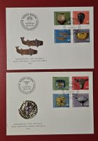 PRO PATRIA SATZ 158 - 161 1973, SATZ 162 - 165 1974 FDC