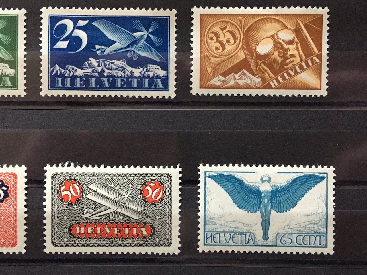 Tutti i francobolli: Flugpost 1923-40 ungestempelt – Usato da Nesslau venduto da andi_hon 3