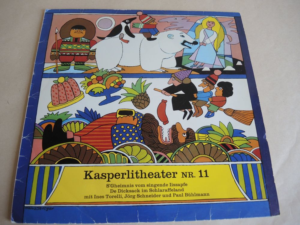 Chasperli 2 Stück Vinyl Kasperli Kasperle 2 LP Schallplatten (Gebraucht ...