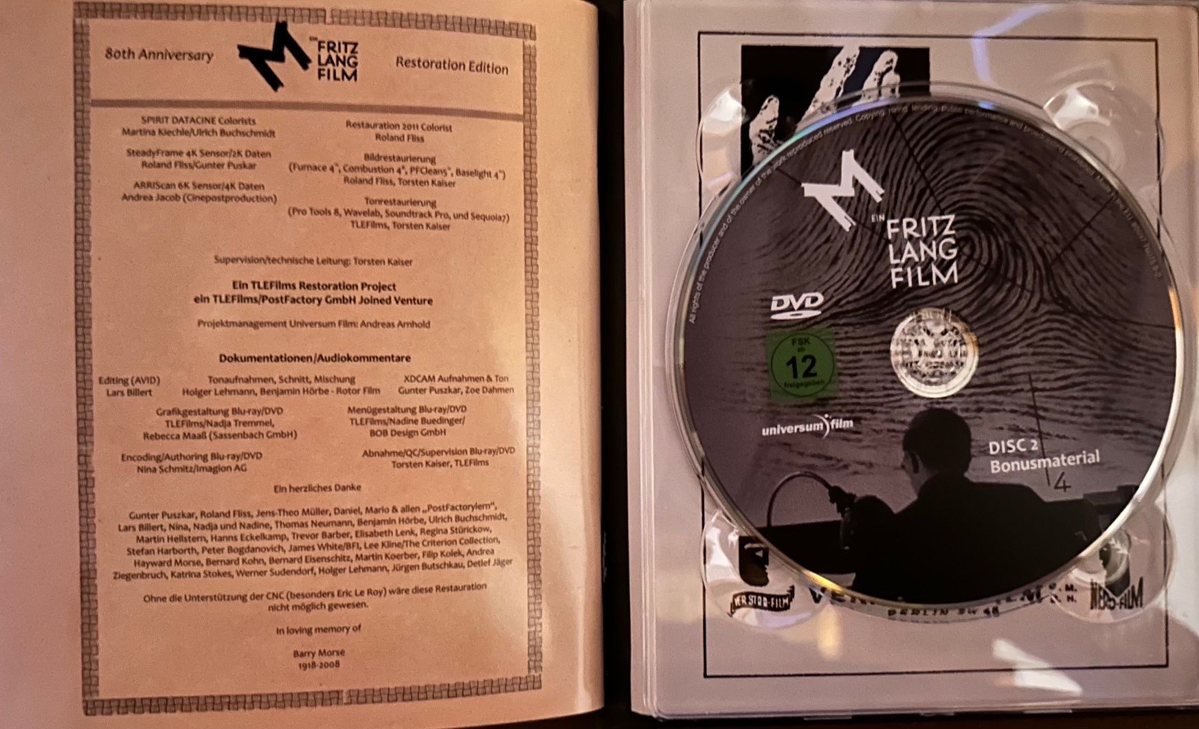 Tutti i DVDs: FRITZ LANG: Dr. Mabuse, der Spieler und "M" - Restauriert!! – Nuovo (secondo la descrizione) da Erlinsbach SO venduto da 400_n956 8
