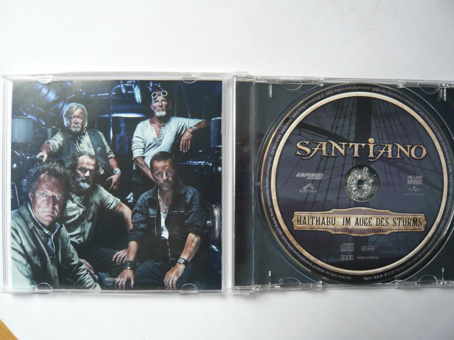 CD: SANTIANO Haithabu Im Auge des Sturms – Usato da Winterthur venduto da Cajun 2