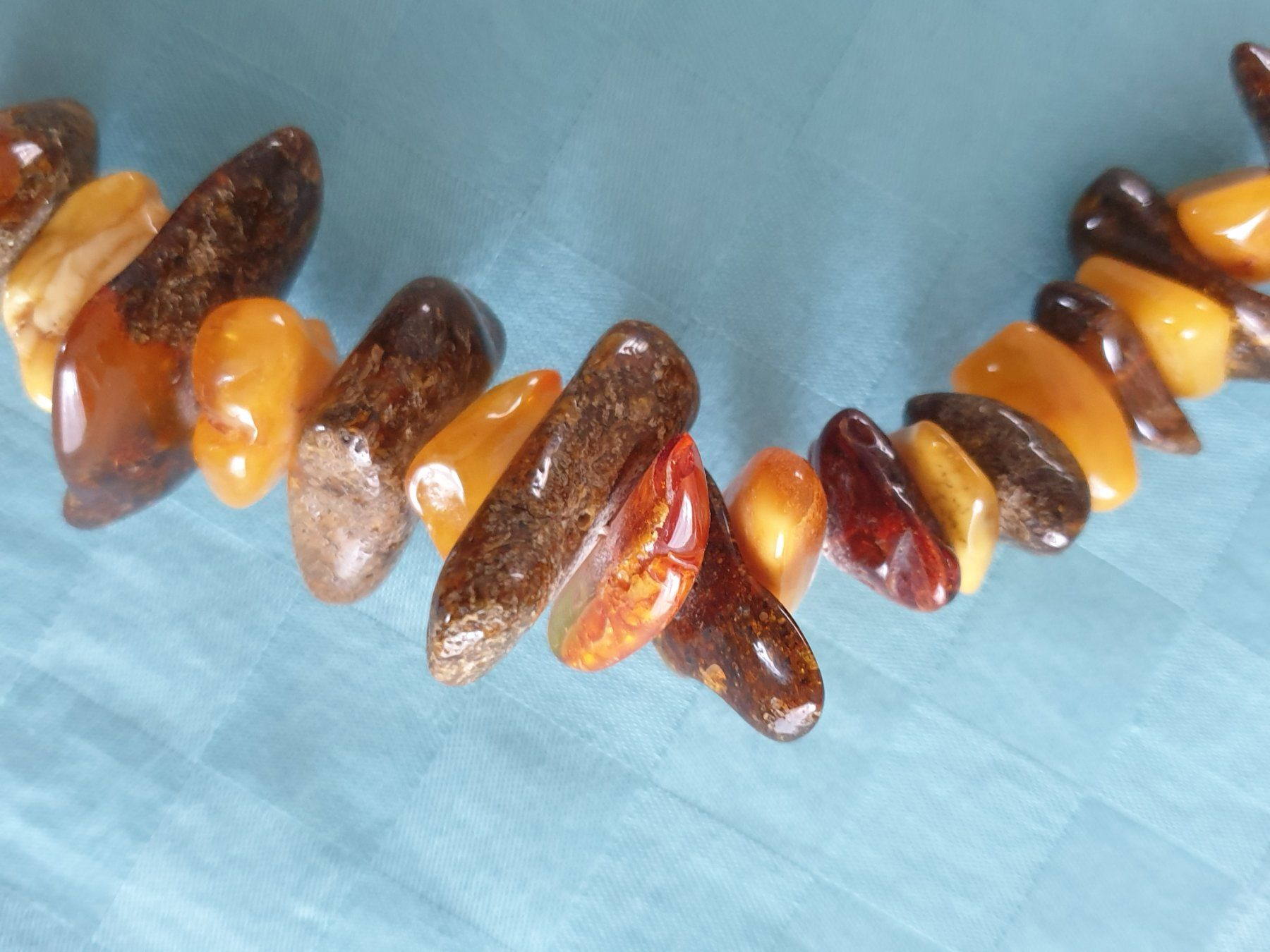 Ketten: Schmuck Halskette Kette Bernstein – Gebraucht aus Mörschwil von spirspi 7