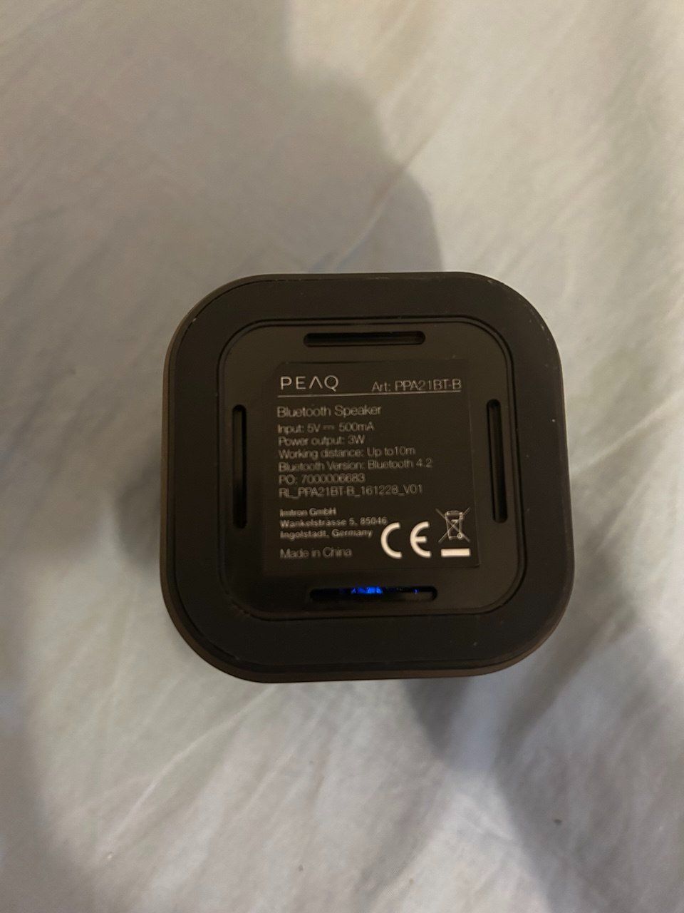 Peaq Casse acustiche: PEAQ PPA21BT‑B Bluetooth Speaker – Nuovo (secondo la descrizione) da Giubiasco venduto da LorisVale 2
