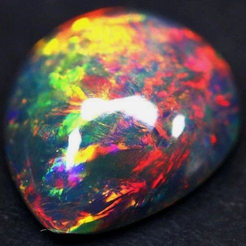 Pietre preziose: Ethiopia Black Welo Opal 4.70Cts #c2 – Nuovo (secondo la descrizione) da Laupersdorf venduto da J69T 1