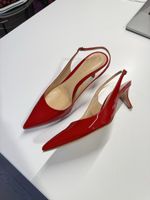 Gianvito Rossi Rouge Escarpin taille-39.5