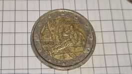Pièce de 2 Euro Italie, JO d'hiver Turin 2006 🇮🇹 Rare