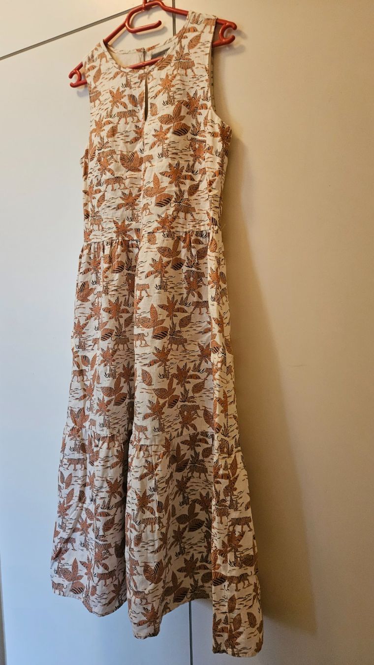 C&A Vestiti: Vestito "Safari" Yessica tg.S/M cotone – Usato da Melano venduto da H-Sara