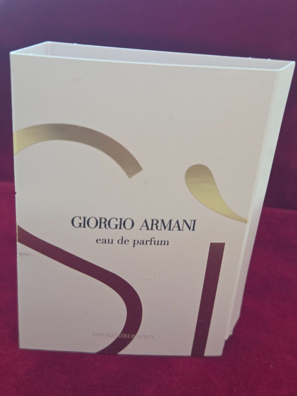 Armani Parfum & Eau de Toilette: Giorgio Armani Si Eau de Parfum 1.2ml neu – Neu und originalverpackt aus Zürich von fairplayer_zurich