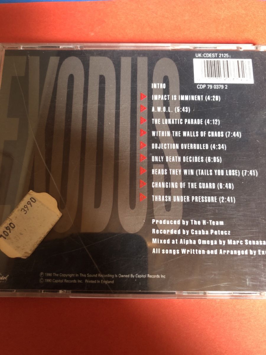 CDs: Exodus - Impact Is Imminent  – D'occasion à Flaach par rubo7 1
