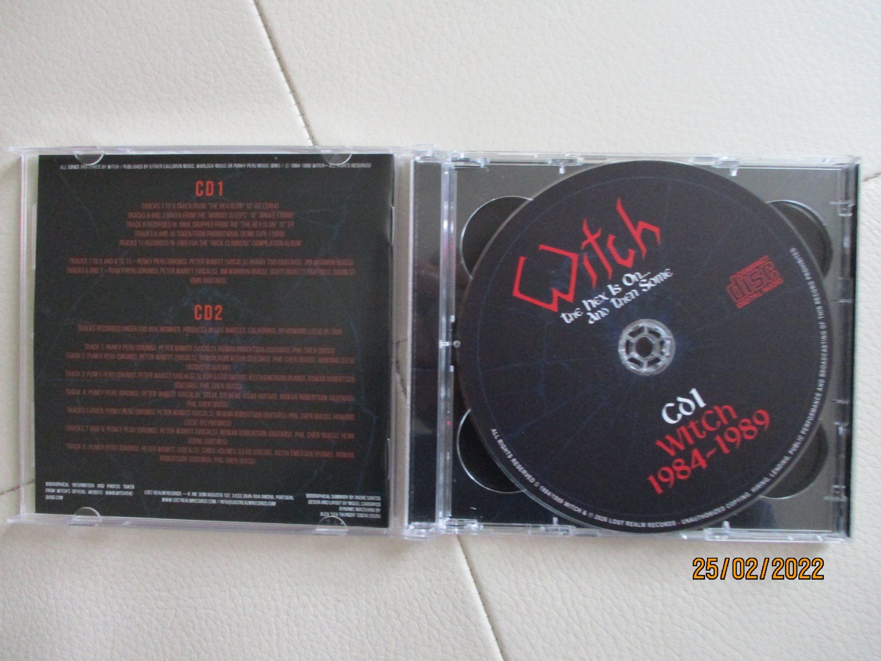 CD: WITCH --  The Hex Is On ... And Then Some – Usato da Liestal venduto da Disc-Point 1