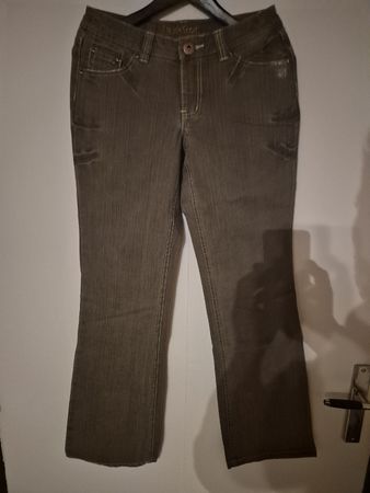 Laura Scott Damen Jeans, Gr. 36, grau- Herbst Look!