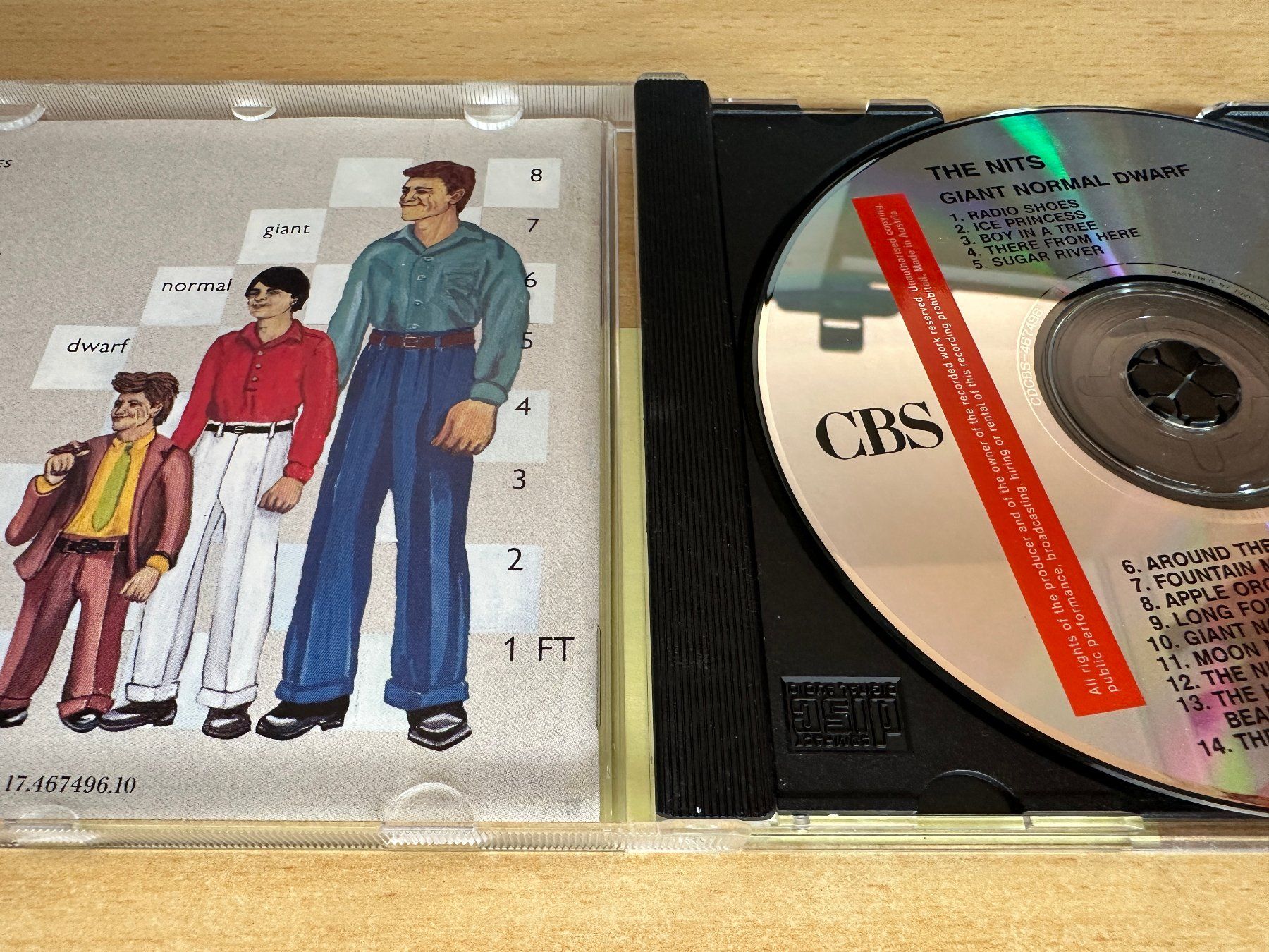 CD: Nits – Giant Normal Dwarf – Usato da Rikon im Tösstal venduto da Alpenmutz 2