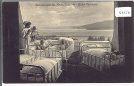 Sanatorium St. Anna - Luzern - Bebe-Terrasse - animee