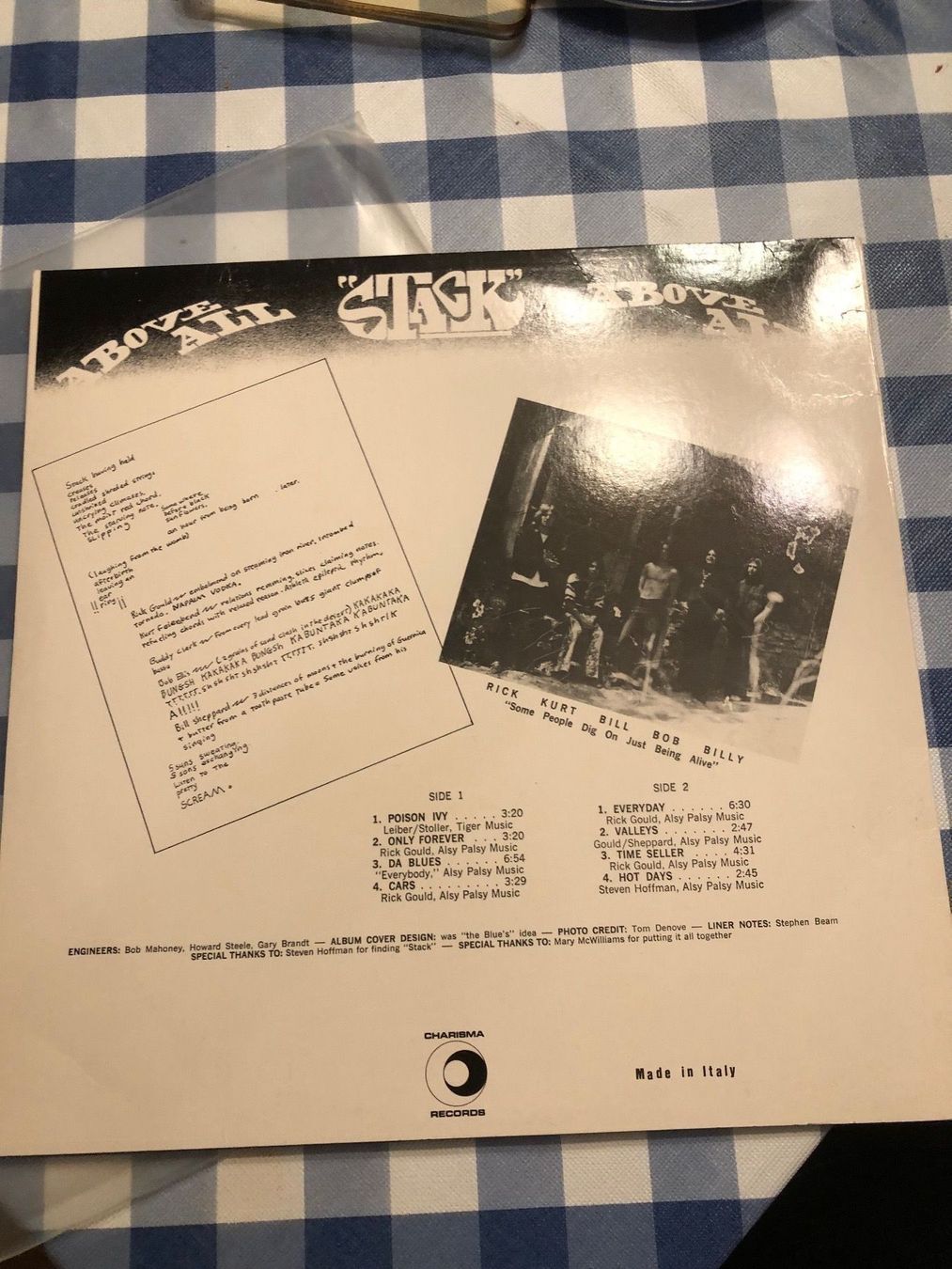 Schallplatten: Stack / Above all 1970 hard rock USA – Gebraucht aus Zürich von manuunited 1