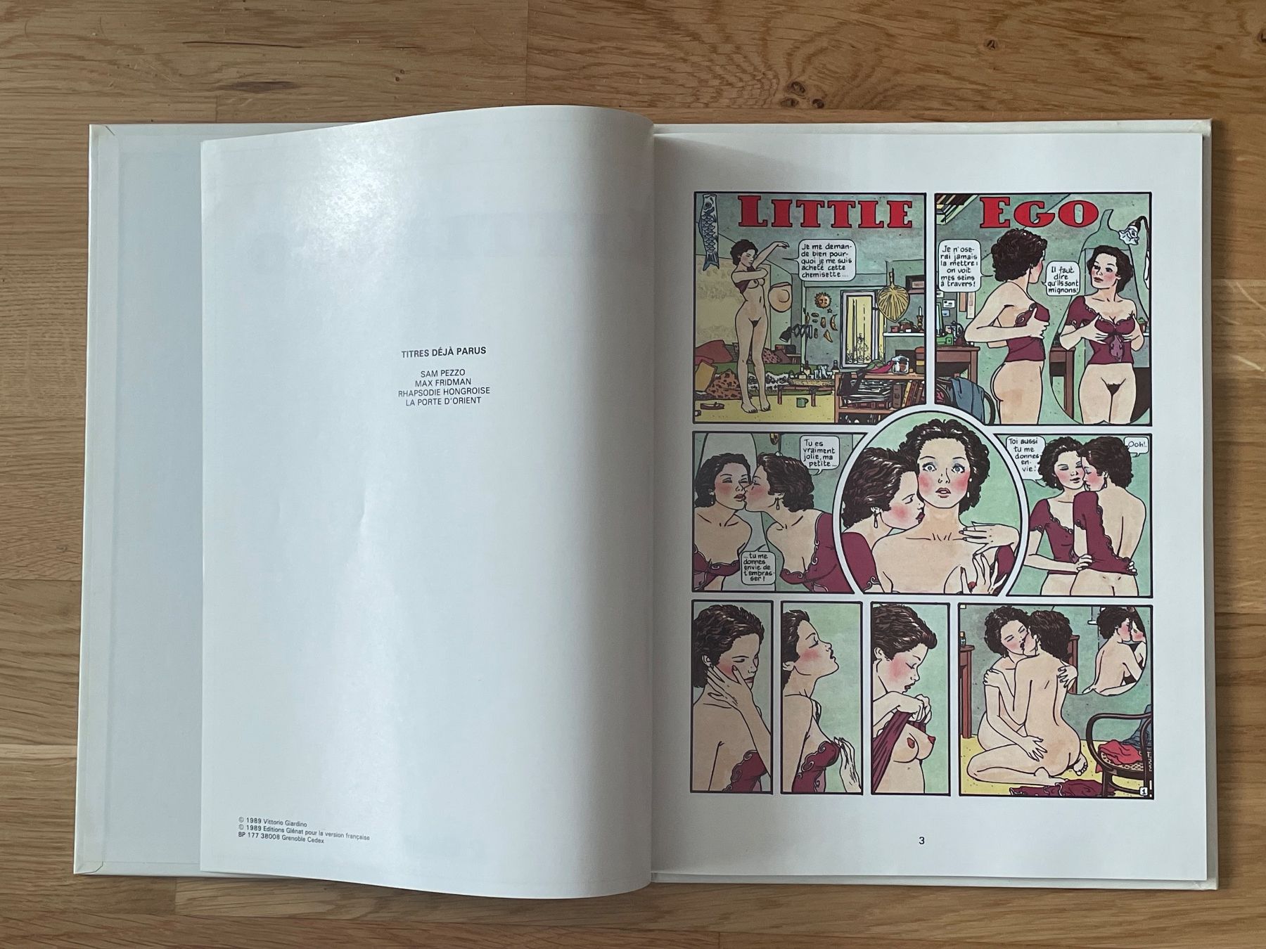 Comics: LITTLE EGO – Gebraucht aus Lausanne von gaugau61 2
