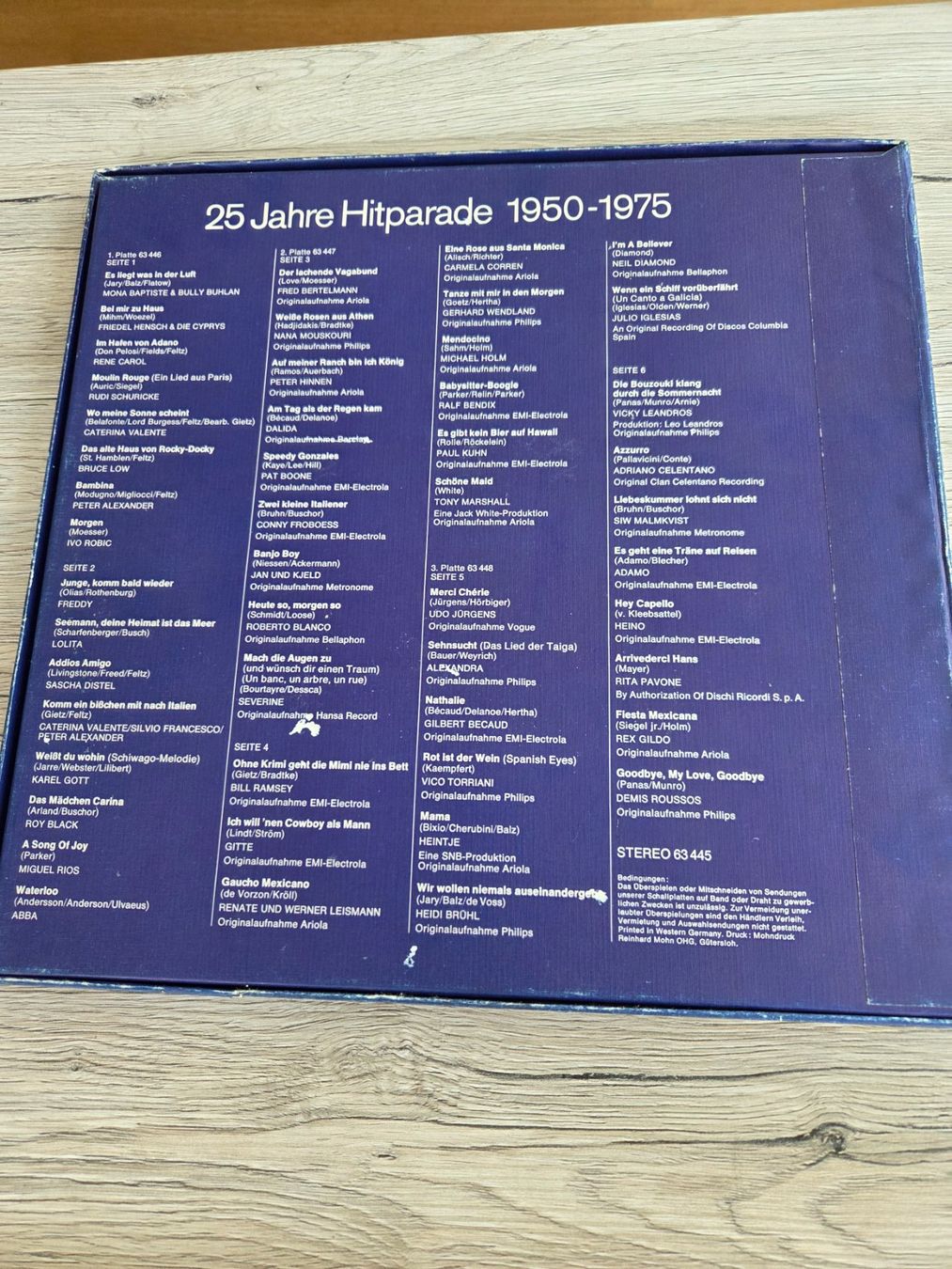 Dischi in vinile: 15 Schallplatten, Hitparaden ecc., mit gegen 200 Titel – Usato da Luzern venduto da Stachi6 1