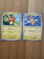 Pokemon Karten Pamo und Pamamo