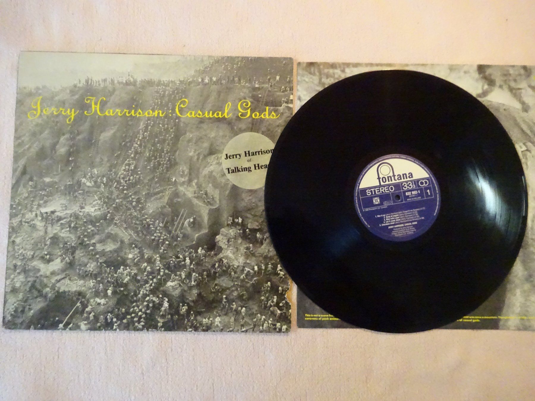 Dischi in vinile: TALKING HEADS - JERRY HARRISON ** CASUAL GODS – Usato da Luzern venduto da xrayspex99 3