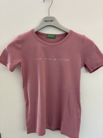 T-Shirt United Colors of Benetton Grösse XS Rosa