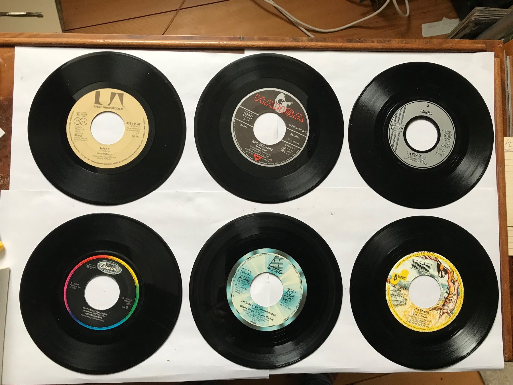 Dischi in vinile: single set nr. 23, verschiedene interpreten – Usato da liestal venduto da makai05