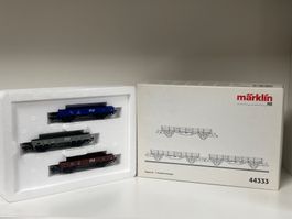 Märklin 44333 NS Wagenset - 3 Niederbordwagen H0 AC