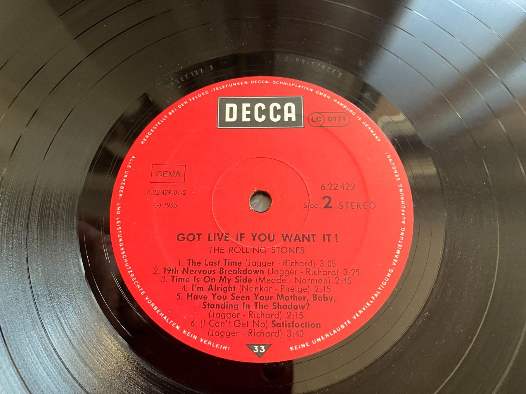 Schallplatten: Rolling Stones – Gebraucht aus Aarwangen von Jukebox3 7