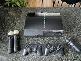 Playstation 3 fat, 1TB, 70+ Games