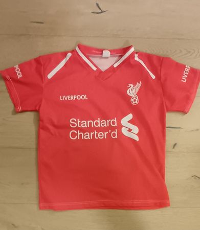 Fake Liverpool  Kinder Trikot Salah, Gr. 116, Top Zustand!