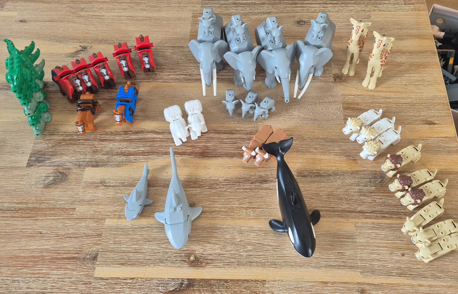Lego Giocattoli: Lego Tiere alle zusammen – Usato da Kaiseraugst venduto da mma_t85r