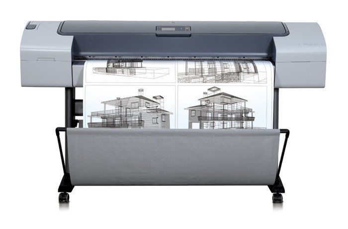 Hewlett Packard Stampanti: Plotter inkl. Faltmaschine und Planschneider – Usato da Bubikon venduto da ff6_p7sj