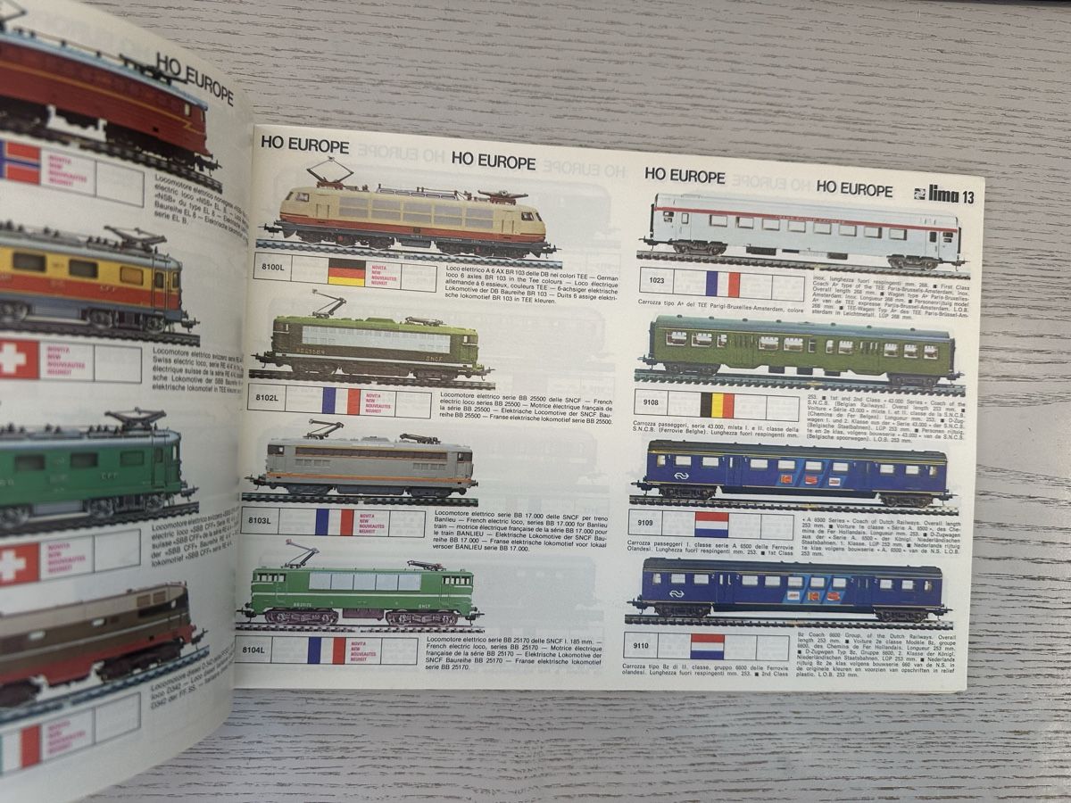 Lima Modelleisenbahnen: Lima Katalog 1976 – Gebraucht aus Lupsingen von New-Haven 3